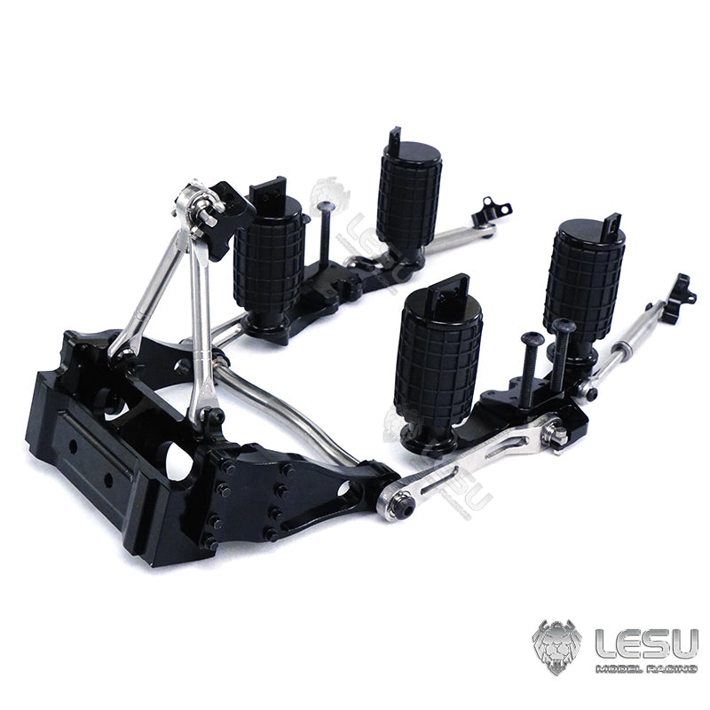 Metal Air Bag Suspension Spare Parts for Front Rear Power Axles 1/14 Scale RC Tractor Truck DIY Radio Controlled Cars Model