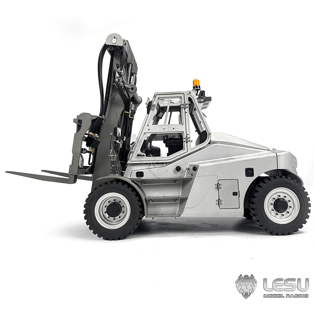 LESU 1/14 Heavy RC Hydraulic Forklift LDH160 Radio Control Truck Model Aoue-LD160S W/ Wooden Pallet Support Light Sound ESC Motor
