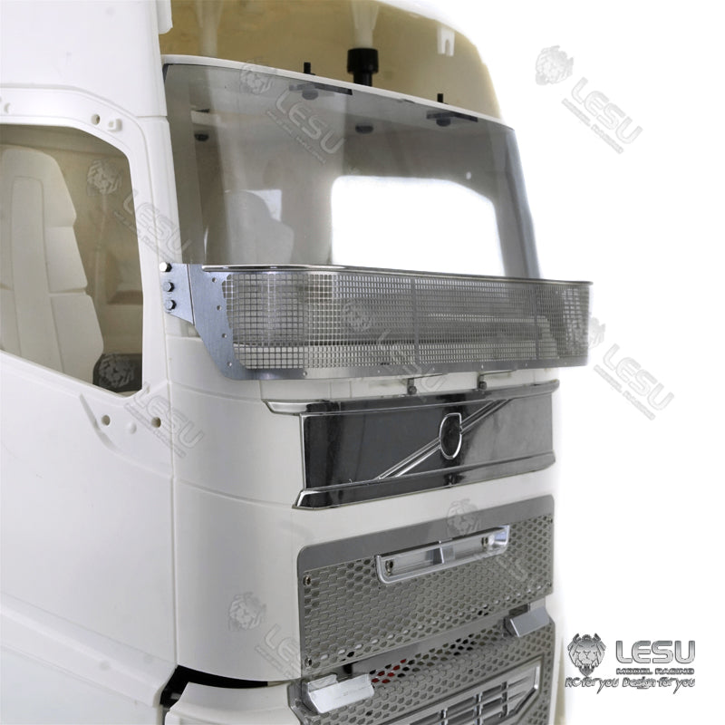 LESU 1/14 Spare Parts Bumper Net of Windshield DIY Suitable for FH16 FH12 RC Tractor Truck Radio Control Model Vehicle Cars