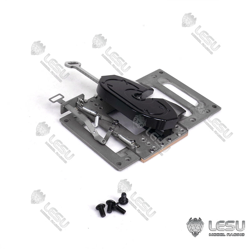 US STOCK LESU Metal Simulated Movable Fifth Wheel DIY Accessory Suitable for TAMIYA 1/14 Scale RC Model Tractor Truck Radio Control Trailer