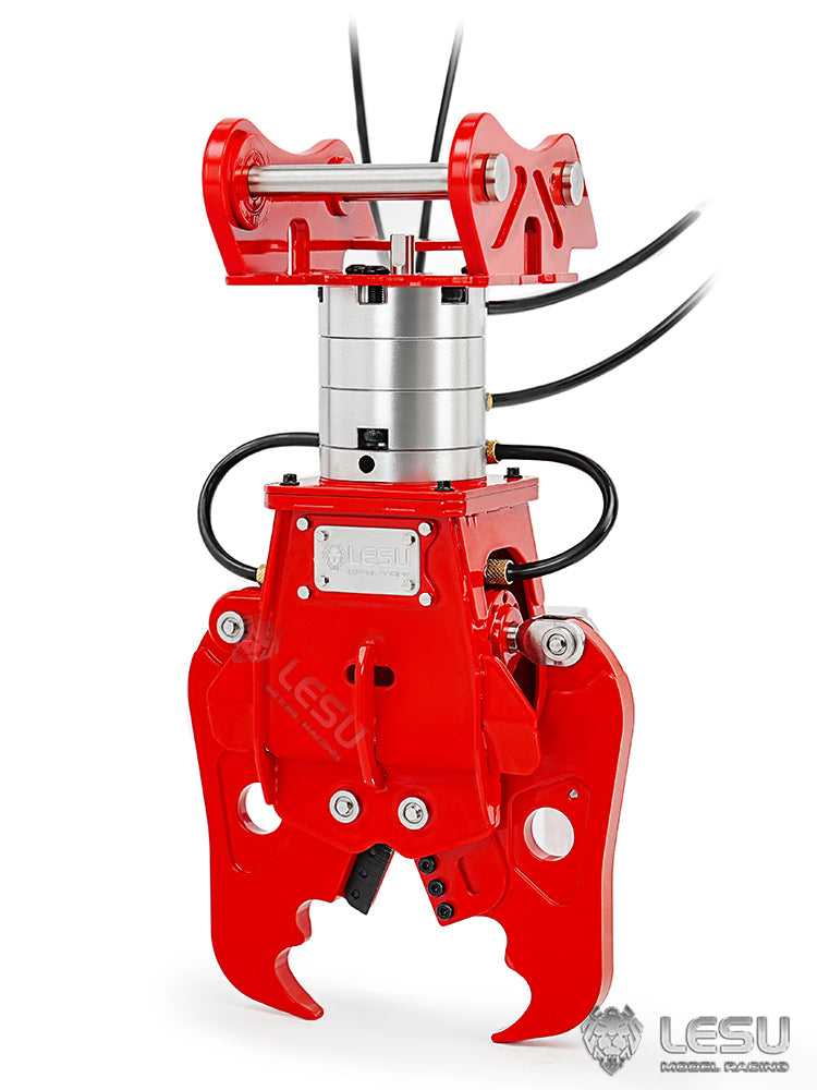 Metal Hydraulic Clamp Shear 270 Degree Rotatable for LESU 1/14 RC Hydraulic Excavator Remote Control Digger Vehicle Model Parts