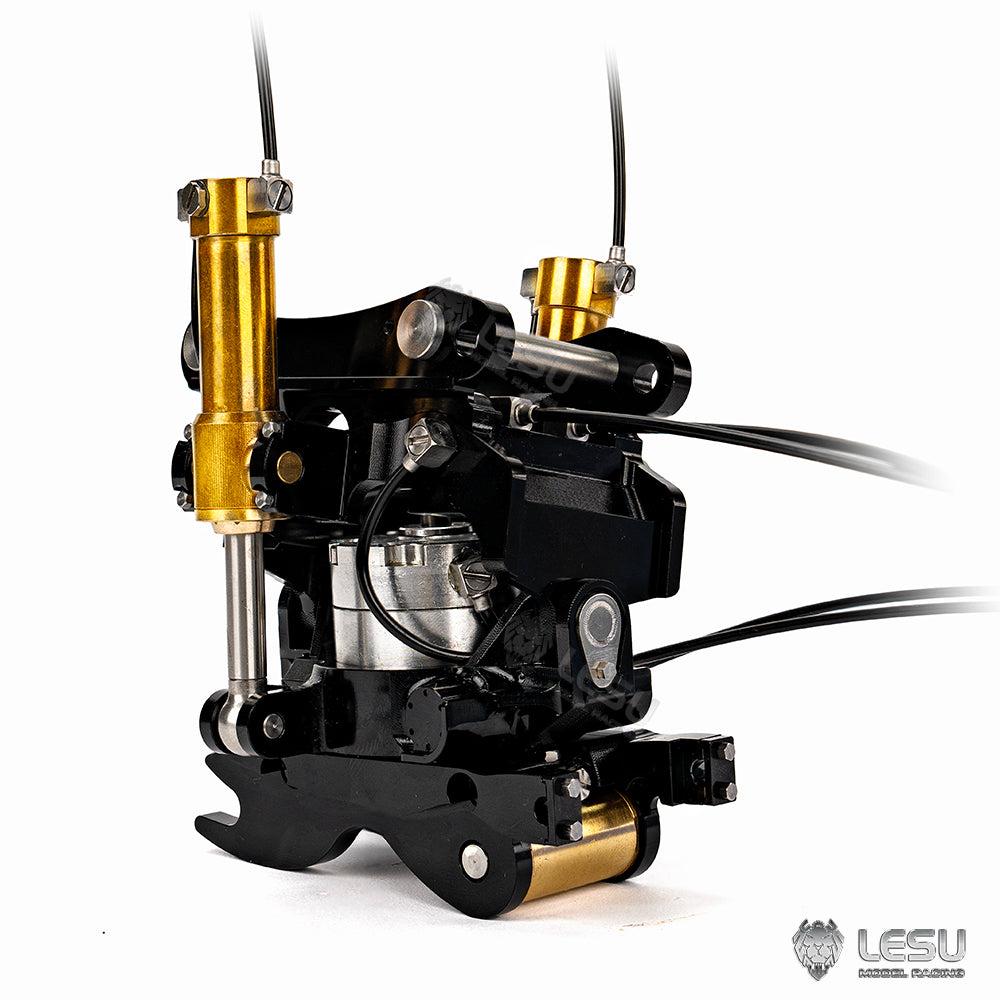 LESU Metal Wrist Quick Release Coupler for DIY 1/14 RC Excavator ET35 B0006 Model Unpainted