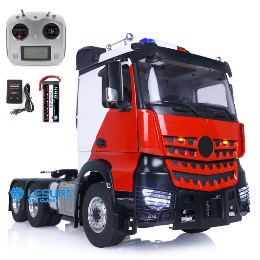 LESU 1/14 RC Tractor Truck for 6x6 BZ 1851 3363 Electric Trucks Metal Chassis Remote Control Lorry Model Car Option Battery Radio