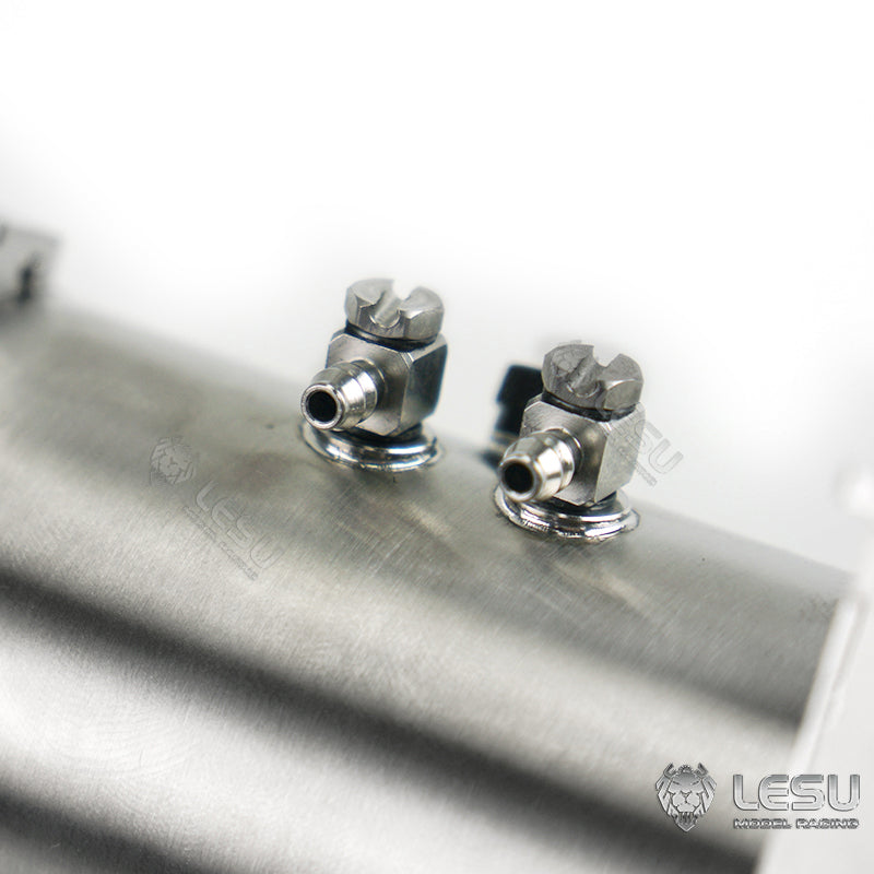 US STOCK LESU 115MM Hydraulic Oil Tank Metal Spare Parts for TAMIYA 1/14 Scale RC Tractor Truck Radio Controlled Dumper Trailer Cars