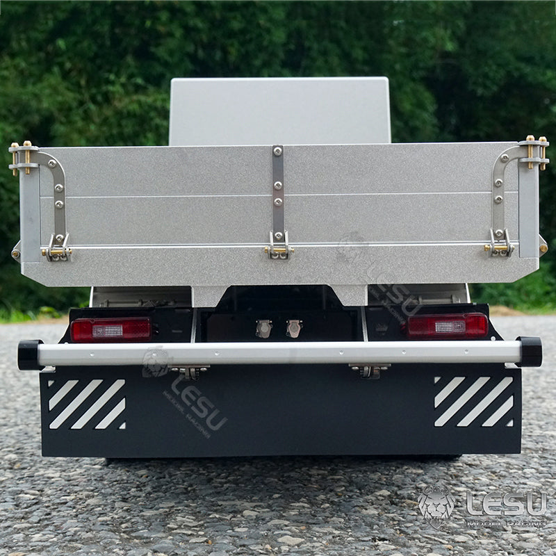 IN STOCK LESU 1/14 VM 6x4 Unpainted Remote Controlled Flatbed Truck Model Car for Light System Motor Servo ESC W/O Battery Radio
