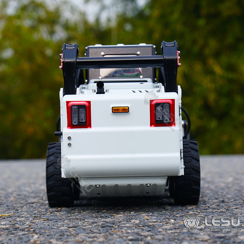 LESU 1/14 Scale Aoue LT5H Wheeled Skid-Steer Remote Control Hydraulic Loader Model Sound Lights System W/O Controller Charger
