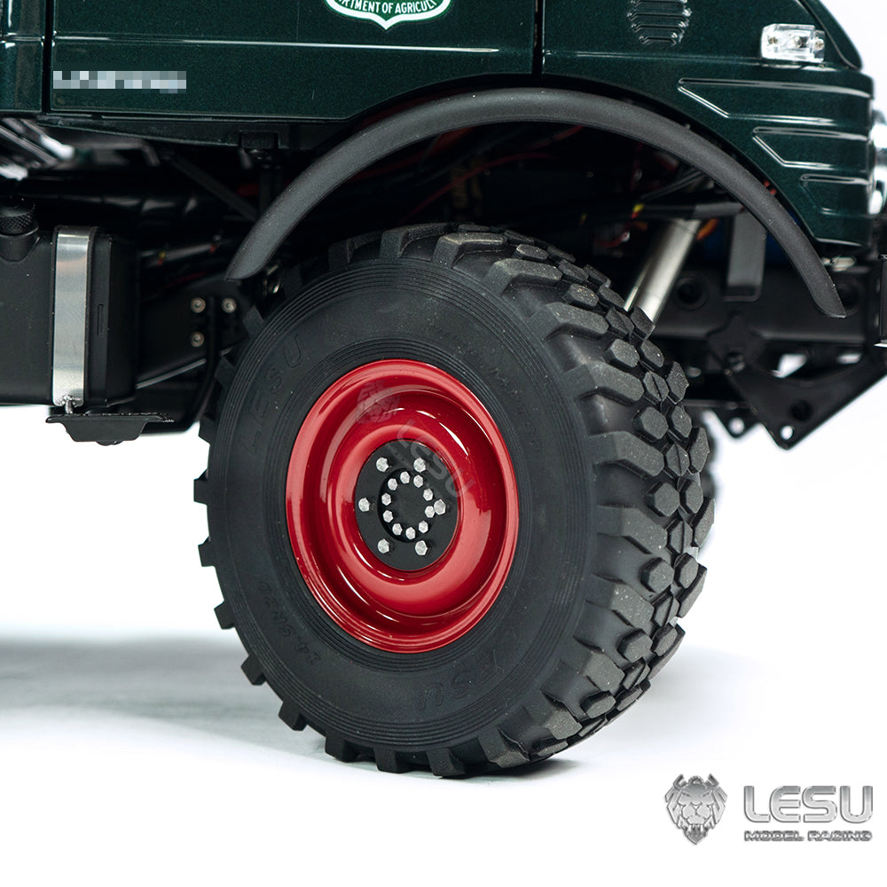 LESU 4X4 1/10 Remote Control Off-road Vehicles Painted Assembled RAVE-UM406 Electric Car W/ 2Speed Transmission Sound Light System