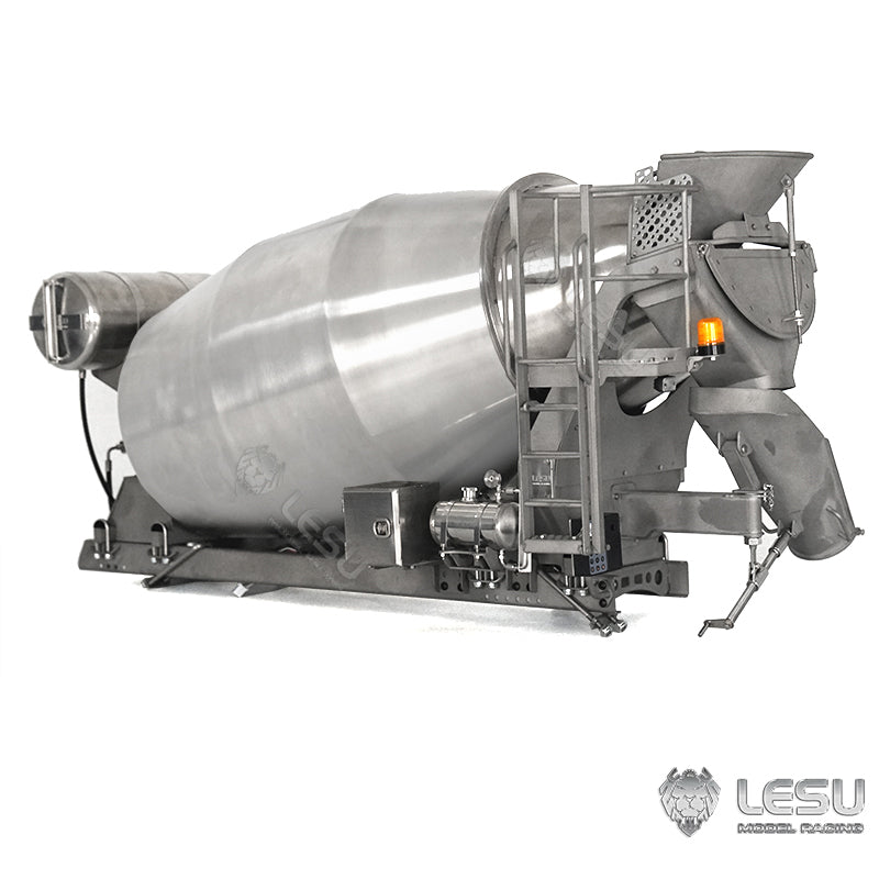 LESU Concrete Mixer Cement Bucket For 1/14 Hydraulic RC Mixer 6*6 Tractor Truck