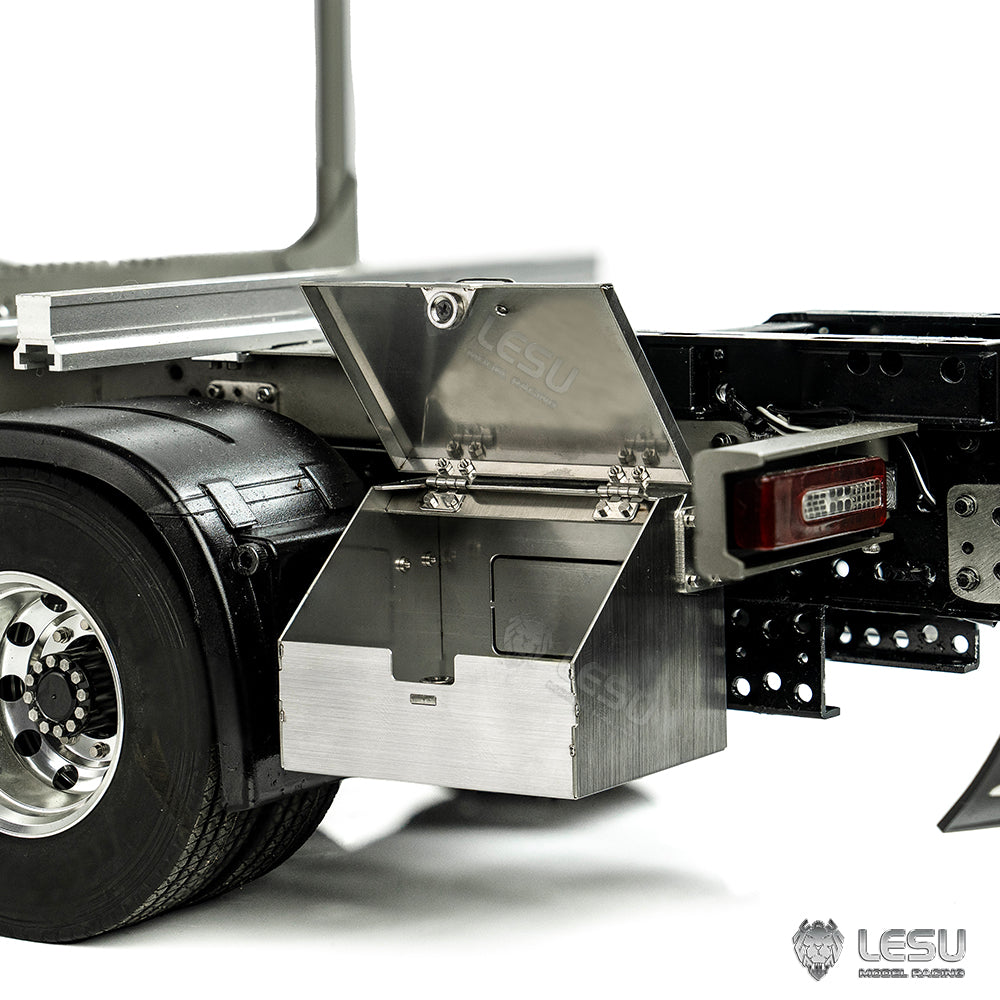 LESU Metal Simulation Toolbox for 1/14 RC Hydraulic Dump Truck Electric Tractor Car Dumper Model