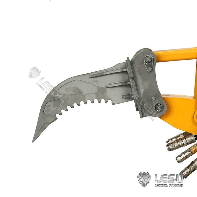 LESU Painted 3Arms 1/14 Scale Metal Aoue ET26L Hydraulic RC Excavator Digger W/ Pump Valve Motor ESC GPS Upgrade accessories