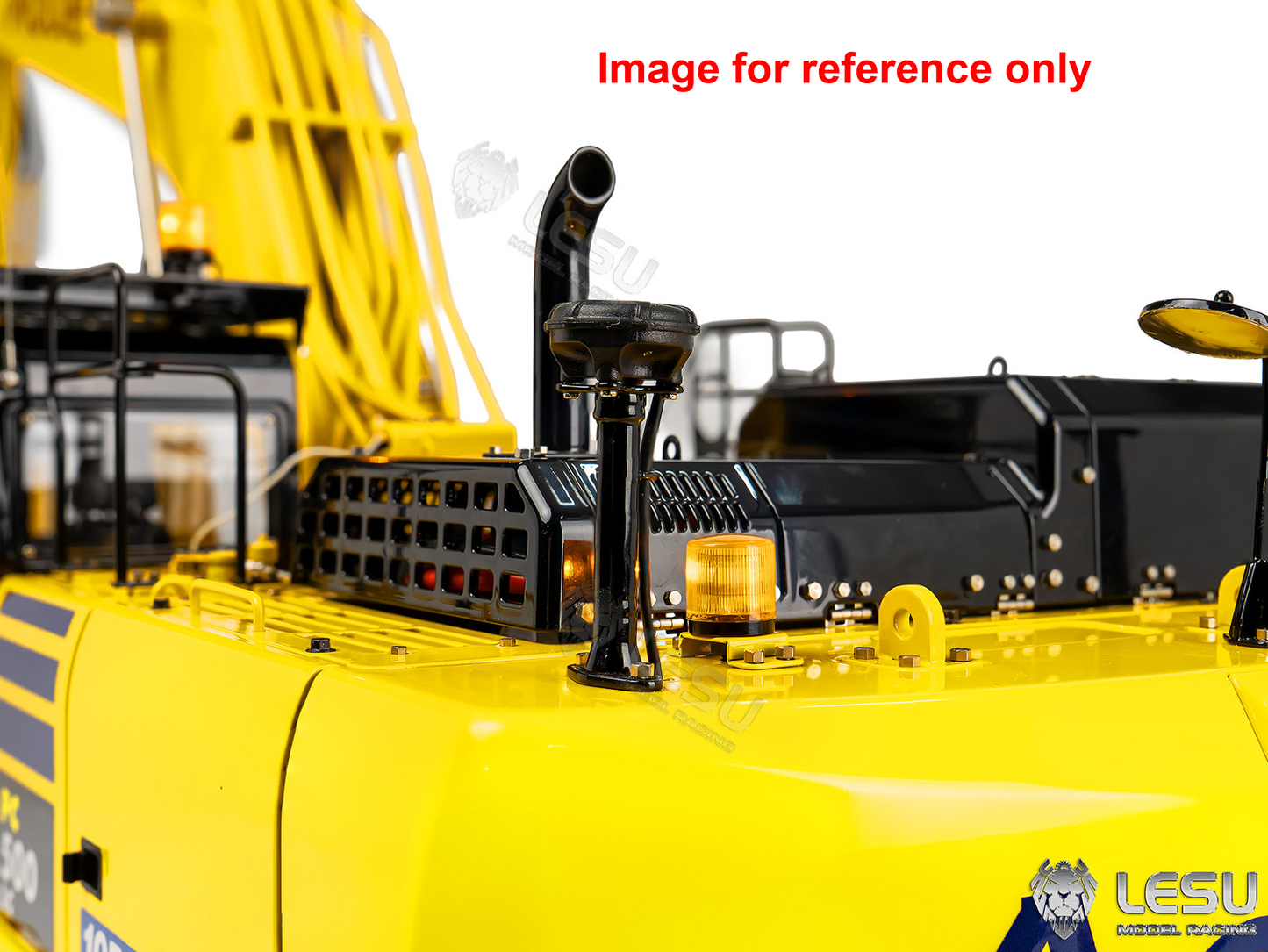LESU Aoue PC500 1/14 Metal RC Hydraulic Tracked Excavator RC Digger Model 7Ways Valve 3-4MAP Pump Light System Assembled