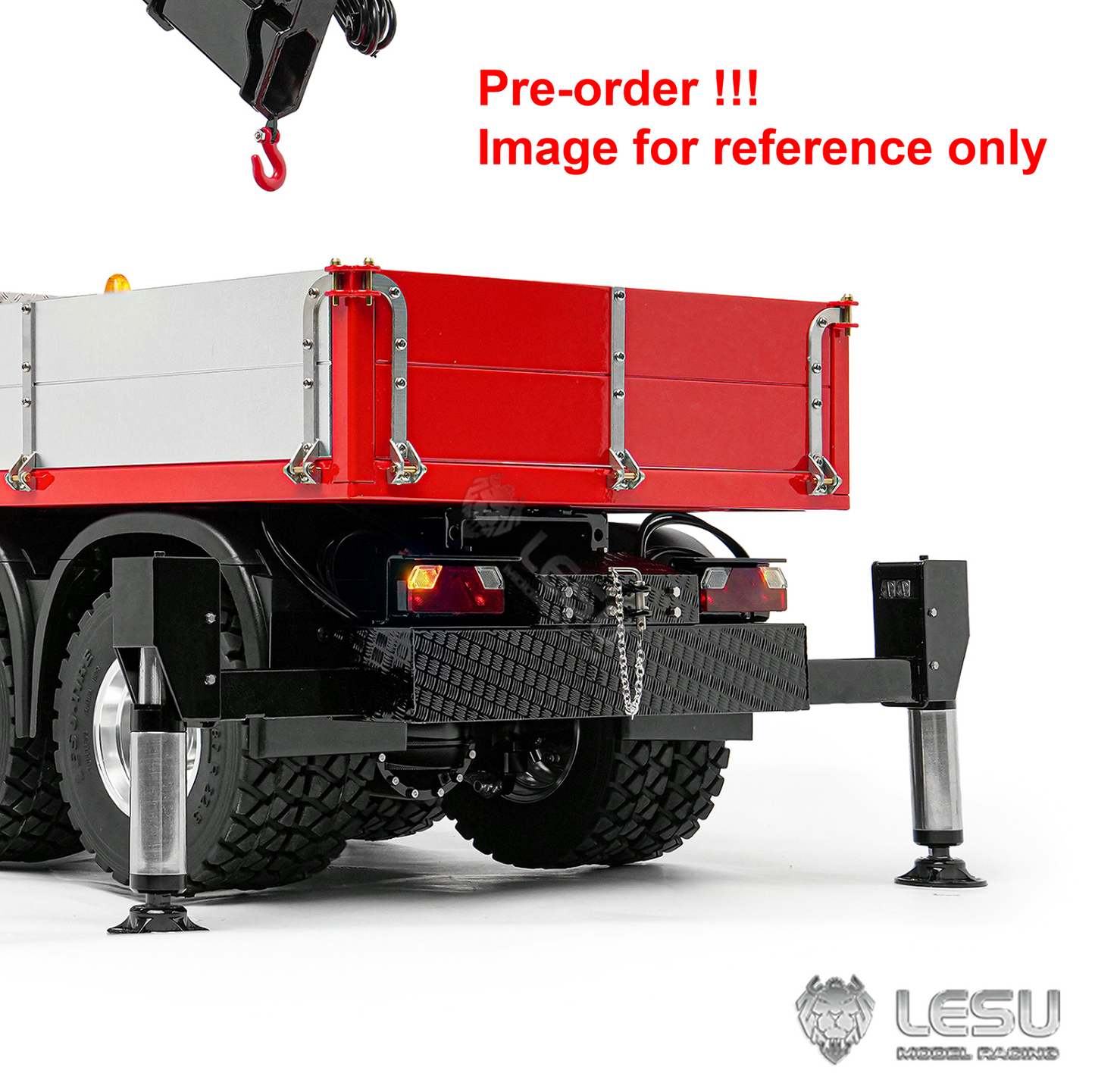 New Pre-Order Deposit 1/14 8x8 Crane Truck Remote Control Lorry