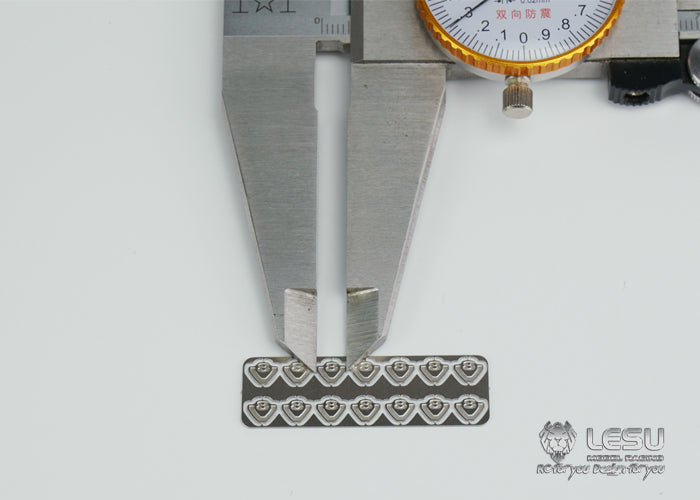 Metal Sticker for LESU 1/14 Scale Radio Controlled Tractor Truck Model DIY Decorative Parts Accessories Spare Parts