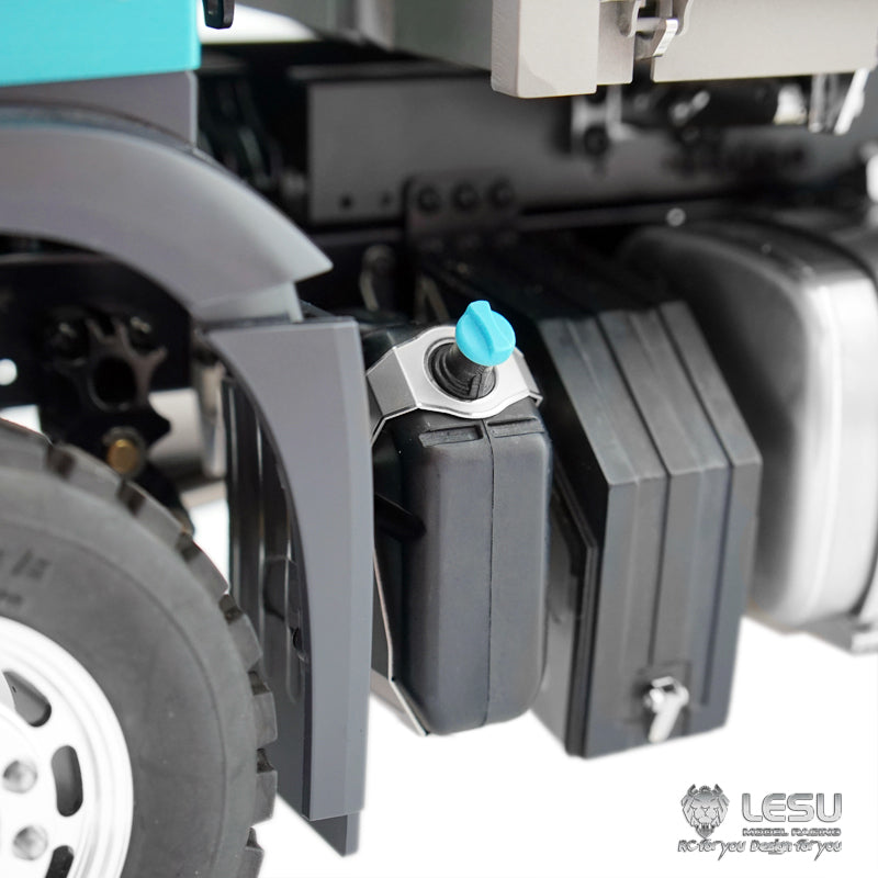 IN STOCK LESU 1/14 Scale Remote Controlled 3348 3Axles 6*6 Dumper Truck Construction Vehicle Model Motor Servo W/O Battery Radio Controller