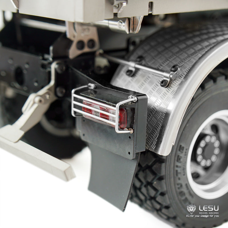 IN STOCK LESU 1/14 Scale Remote Controlled 3348 3Axles 6*6 Dumper Truck Construction Vehicle Model Motor Servo W/O Battery Radio Controller