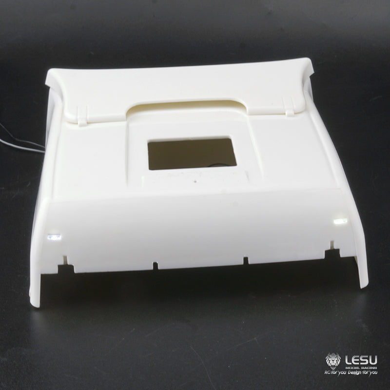 Lesu Upgraded Parts Metal Lower TopLine Front Bumper Suitable for 1/14 Scale RC Truck TGX Radio Controlled Dumper Car Model