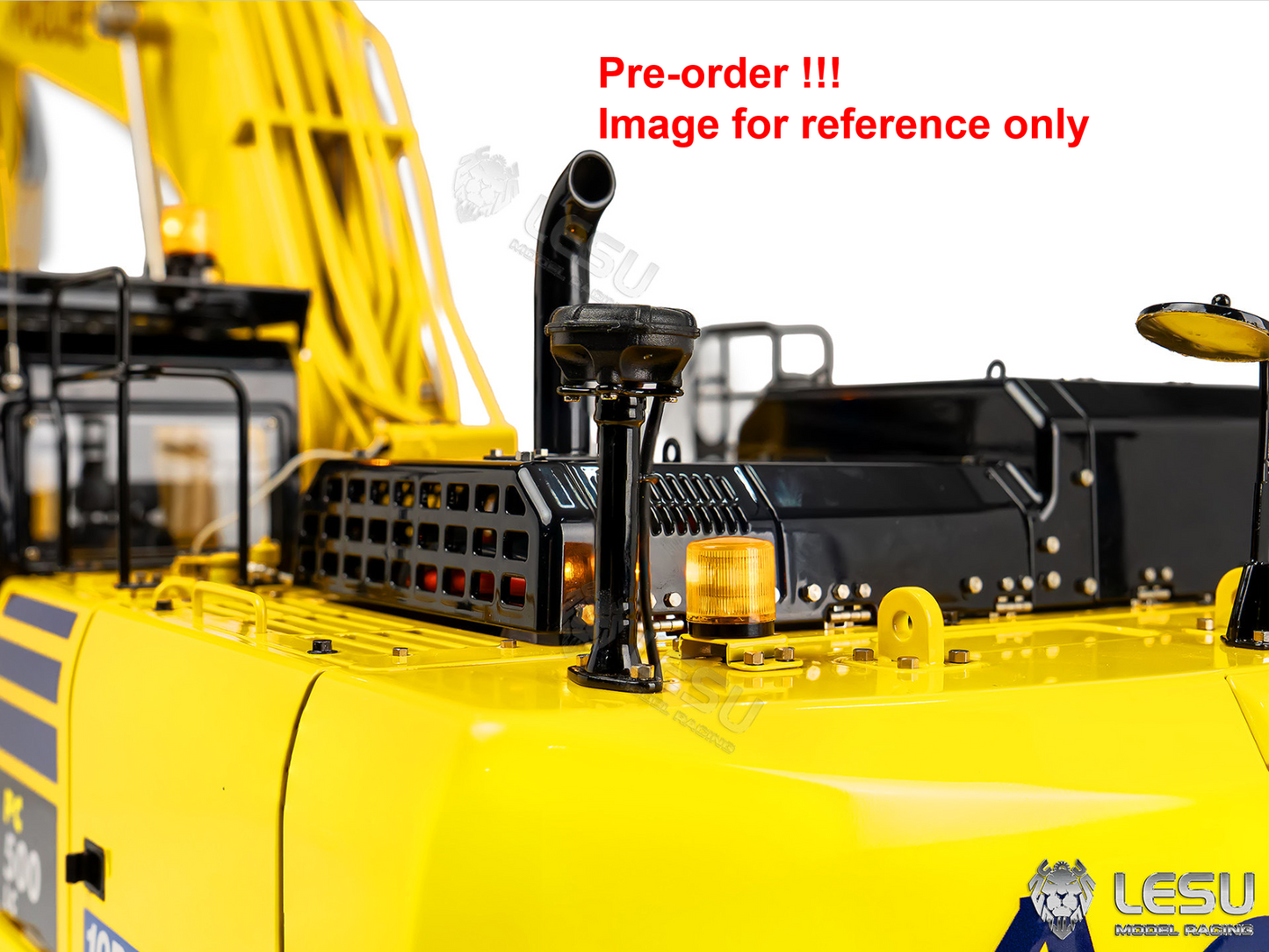 New Pre-Order Deposit LESU PC500 1/14 Hydraulic RC Excavator with 7 Ways Valves 360 Degree Rotation for Construction Vehicle Enthusiast