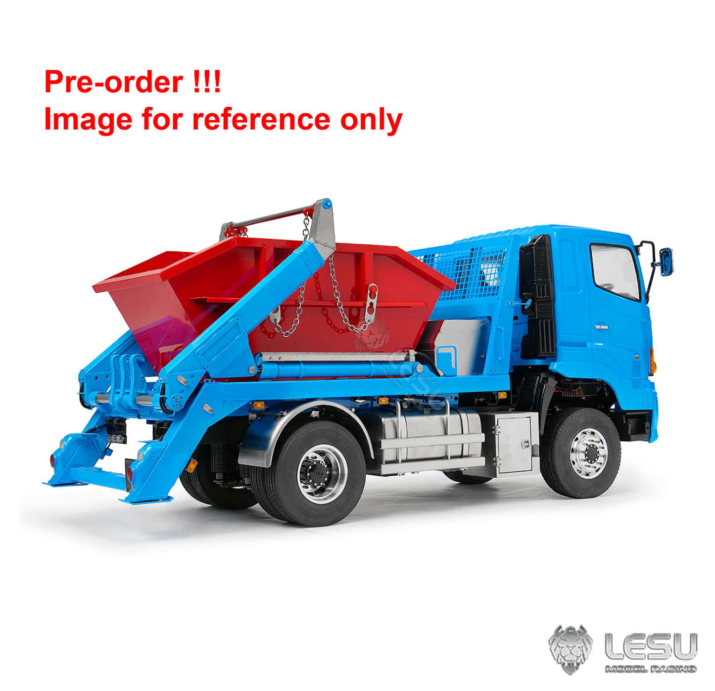 New Pre-Order Deposit LESU 1/14 4*4 RC Skip Dumper Loaders Construction Vehicle