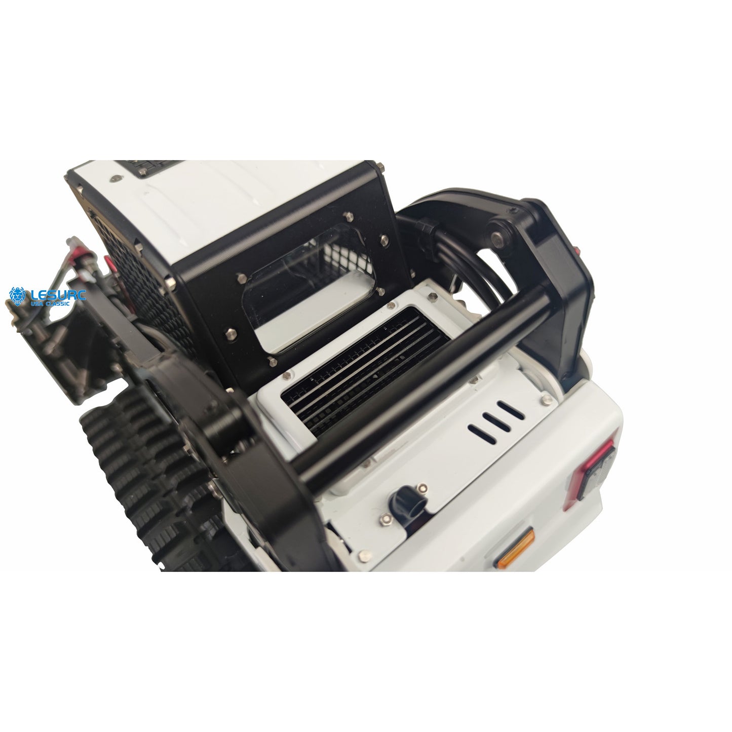LESU 1/14 Scale Aoue LT5 Metal Hydraulic Tracked Skid-Steer RC Loader DIY Model Lights Motor Servo ESC Accessories Spare Parts