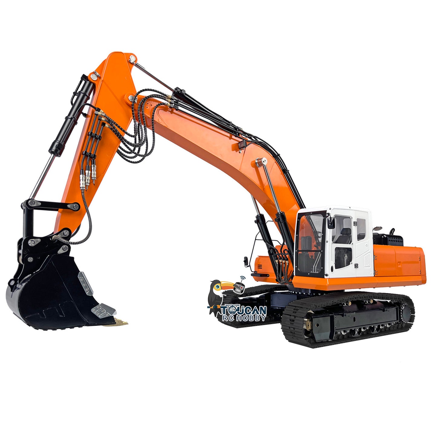 LESU PC360 1/14 RC Metal Hydraulic Excavator RTR Painted Model W/ Motor Servo PL18 Remote Controller DIY Upgrade Parts Accessories