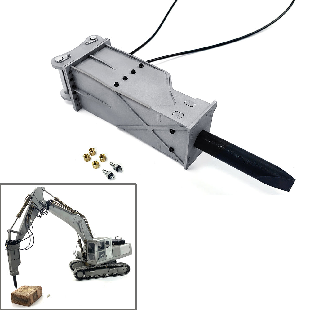 LESU Painted 3Arms 1/14 Scale Metal Aoue ET26L Hydraulic RC Excavator Digger W/ Pump Valve Motor ESC GPS Upgrade accessories