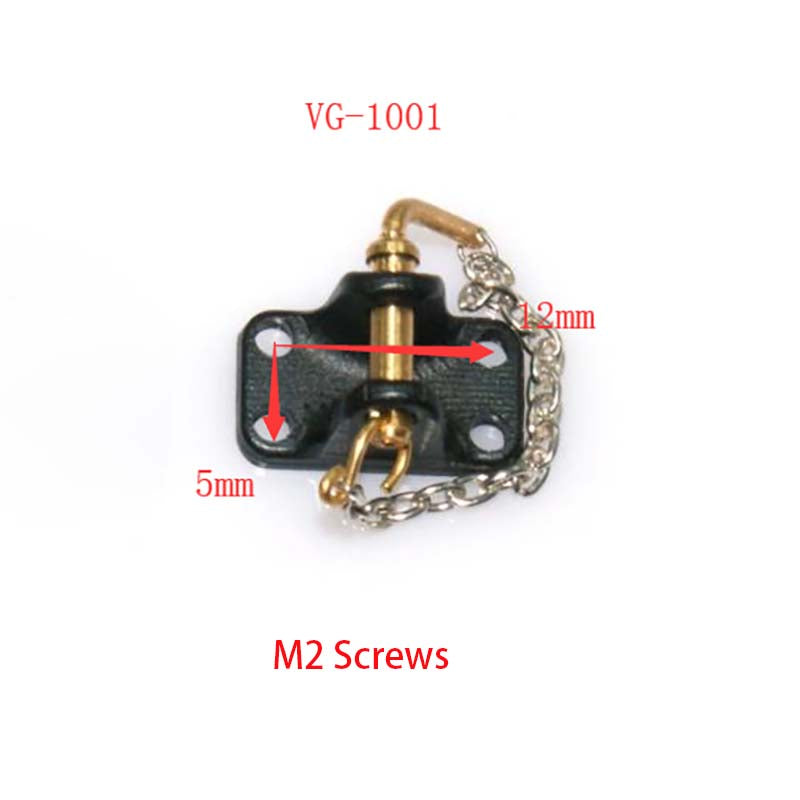 US STOCK LESU Metal Simulated Rear Tail Hook Spare Part Suitable for TAMIYA RC Model 1/14 Tractor Truck Car DIY Radio Control Car Accessory