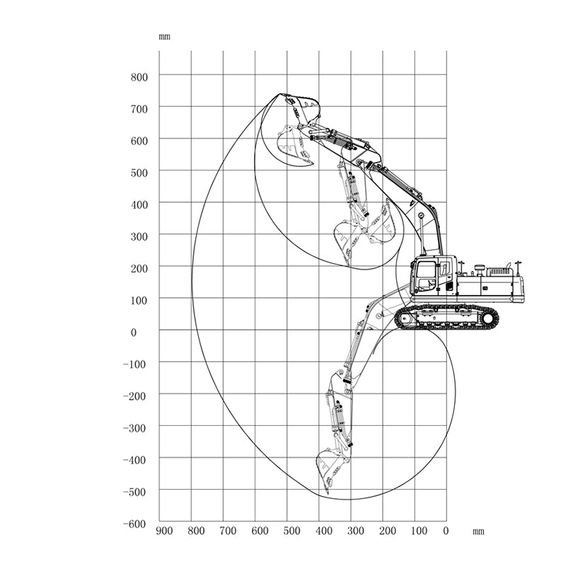 LESU RC 1/14 PC360 Metal Hydraulic Excavator Tracks Radio Painted Model KIT W/ Transmitter Motor Servo ESC Optional Accessories