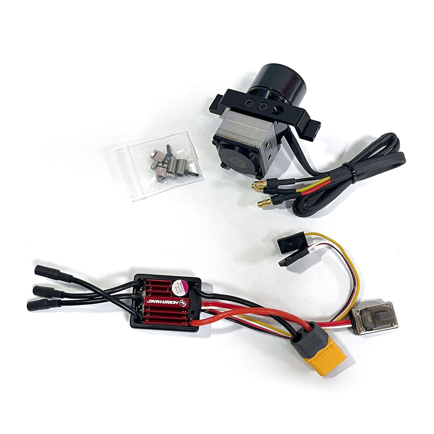 LESU 1/14 Scale Hydraulic Oil Pump W/ Motor Spare Part Suitable for RC Dumper Radio Control Tipper Truck DIY Vehicle Model