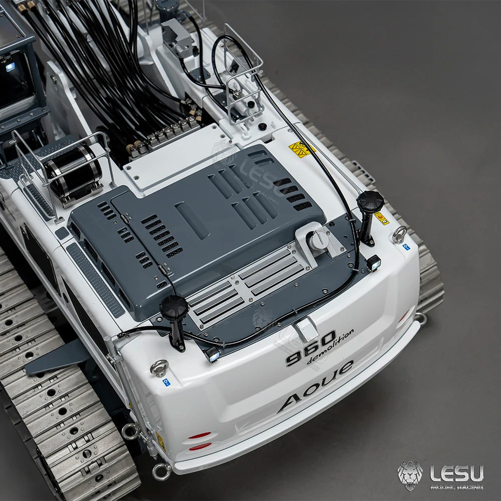 Pre-sale LESU 1/14 LR960 Full Hydraulic Excavator RC Digger Radio Control Construction Vehicle RC Metal Model