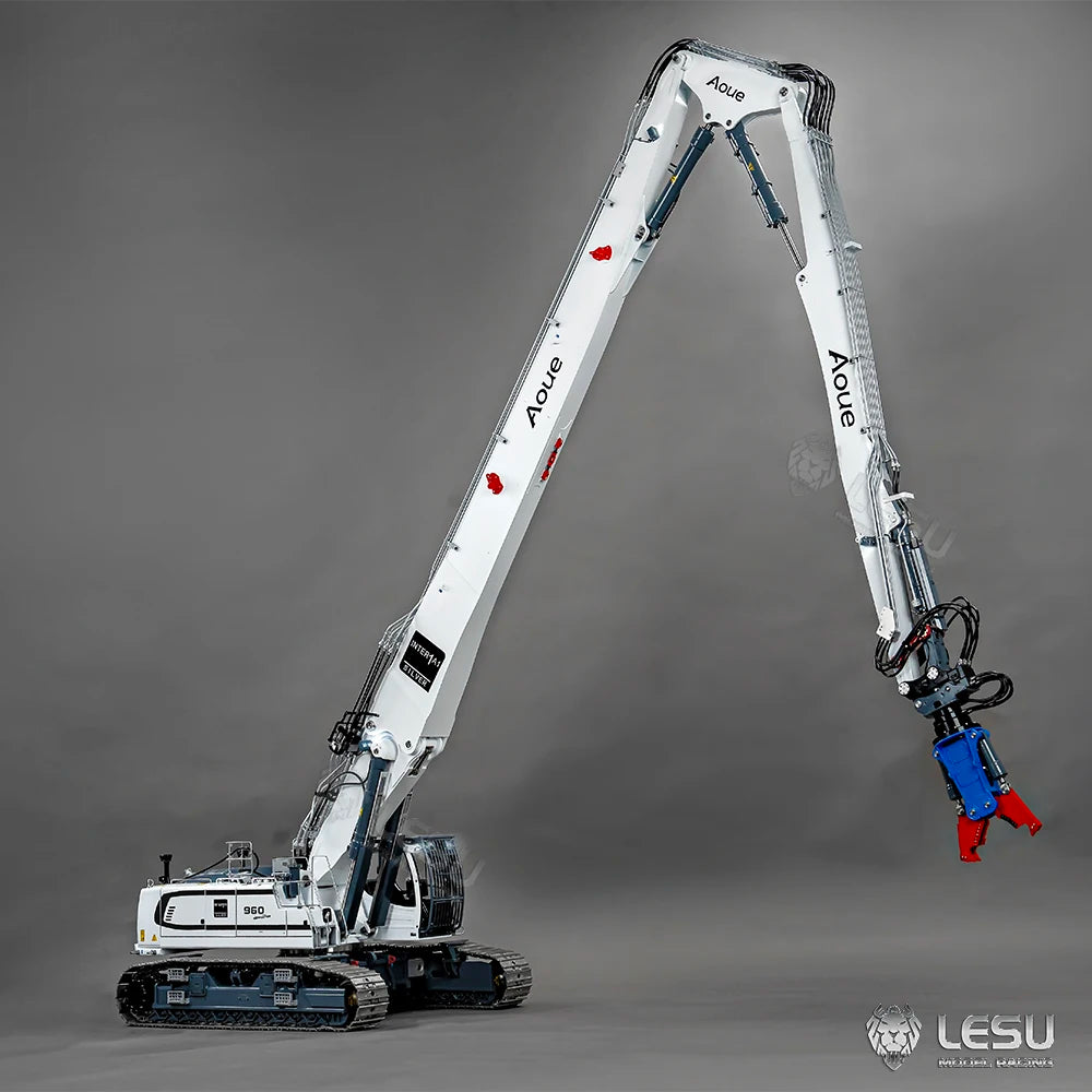 Pre-sale LESU 1/14 LR960 Full Hydraulic Excavator RC Digger Radio Control Construction Vehicle RC Metal Model