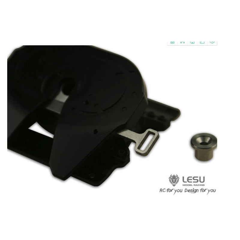 US STOCK US STOCK LESU Metal Traction Base DIY Spare Part B Suitable for Tamiya RC Model 1/14 Scale Radio Controlled Tractors Truck Cars