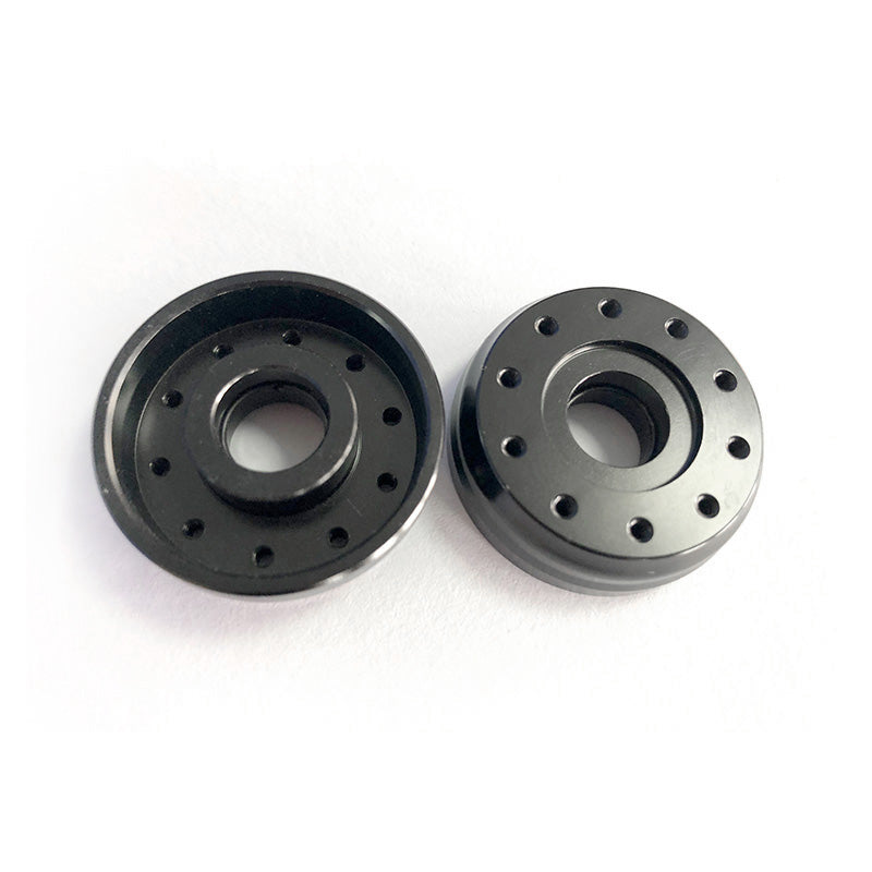 LESU Hexagon Bearing Brake Front Metal Wheel Hub for 1/14 LESU Axle RC Dumper Tipper Trailer Tractors Truck Model DIY Part