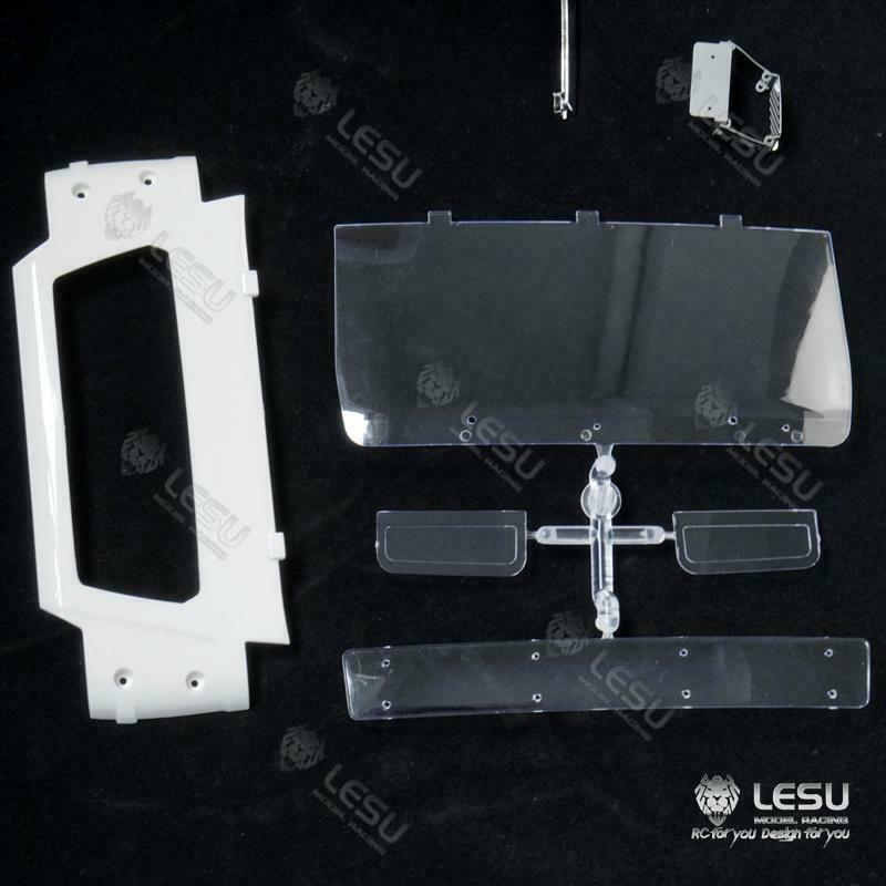 LESU 1/14 RC Cabin Set TGS Car Shell KIT For Radio Controlled Dump Truck Upgrade Parts Refitting Accessory Outdoor Vehicle