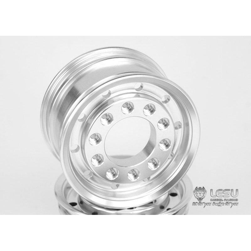 LESU Wheel Metal Hub Bearing Hexagon W/O Cup Suitable for 1/14 Scale RC Tractor Truck Radio Controlled Dumper Cars Model