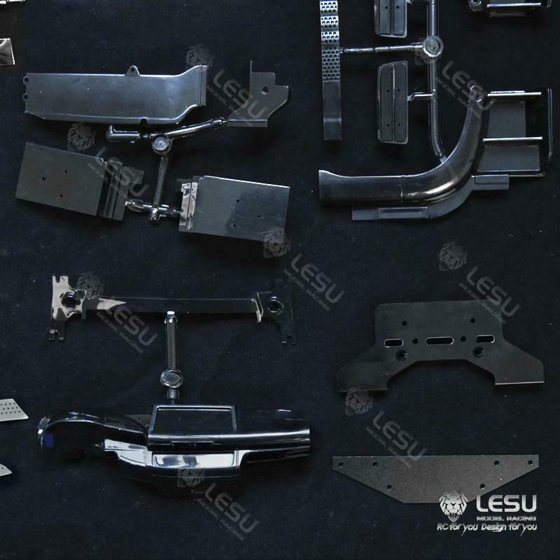 LESU 1/14 RC Cabin Set TGS Car Shell KIT For Radio Controlled Dump Truck Upgrade Parts Refitting Accessory Outdoor Vehicle
