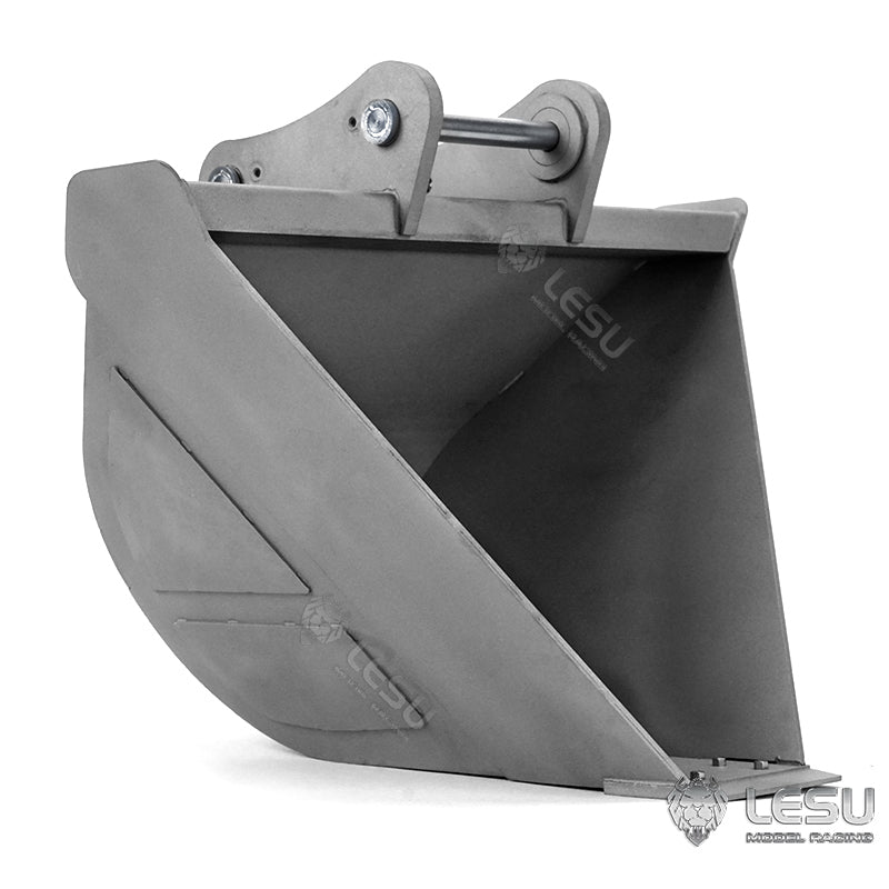 LESU 1/14 374 374F Hydraulic Excavator W/ Light Systeam Servo Motor ESC Optional Accessories Metal Grab Hammer Ripper Bucket