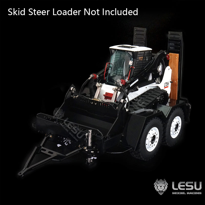 IN STOCK Metal Trailer Plate For LESU 1/14 Scale Skid Steer Hydraulic A0008 B0008 RC Loader Remote Control Vehicle Model