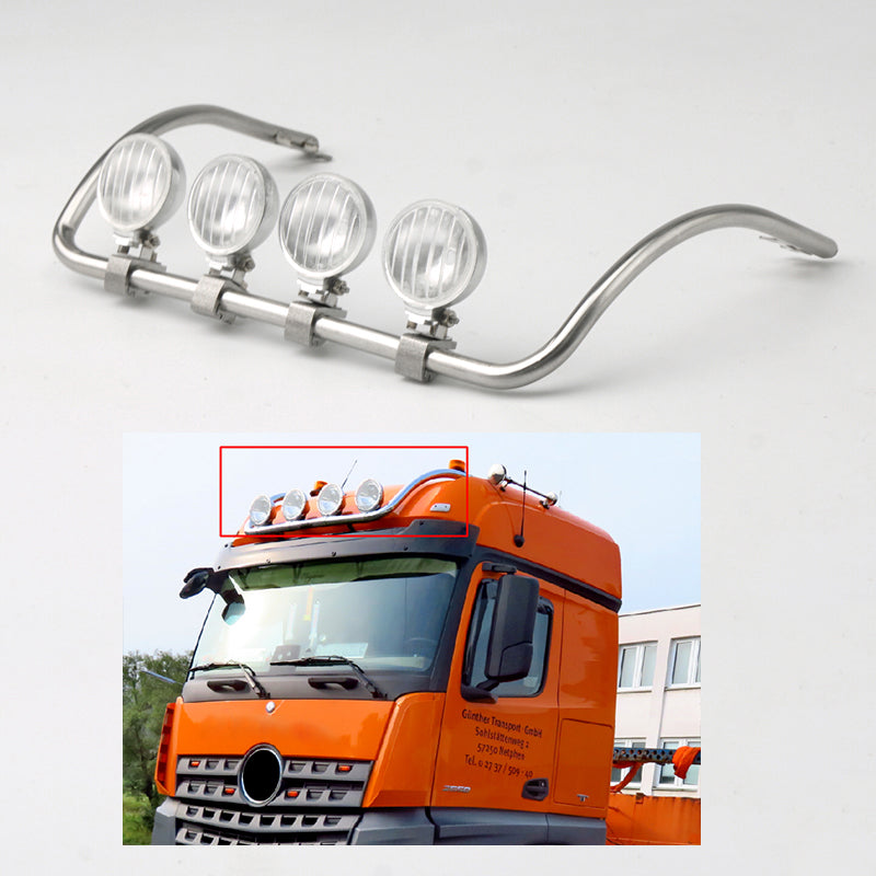 LESU Spotlight Toplight Metal DIY Spare Part Suitable for 1/14 RC DIY Highline 1851 3363 Tractor Truck Model Cars Accessory