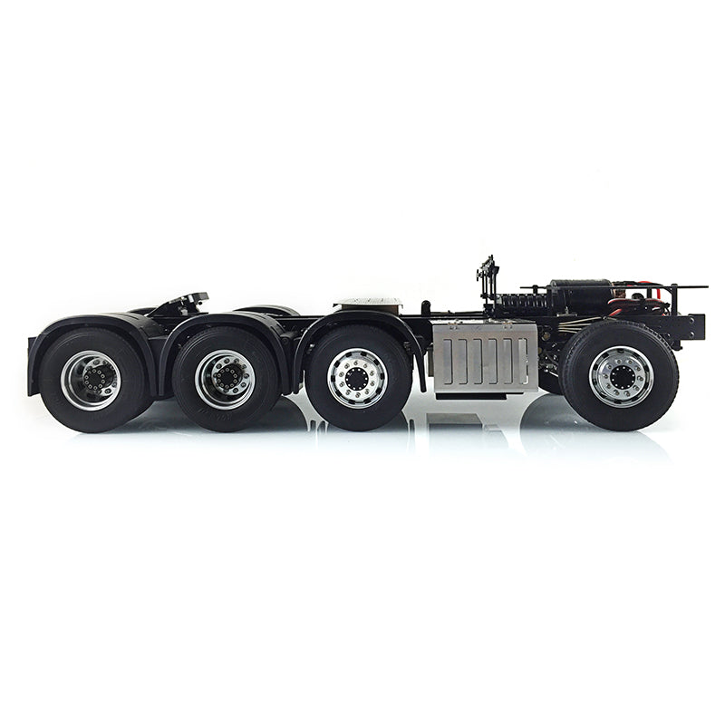 1/14 LESU 8*8 Heavy-duty Metal Chassis 56352 3363 1851 Remote Control Tractor Truck Model W/ 3 Speed Gearbox Motor Servo Fender
