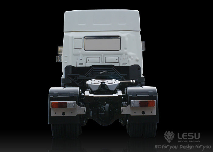 LESU HO700 1/14 6x4/4x2 Remote Control Tractor Truck with Metal Chassis 2 Speed Transmission Sound Light System for RC Hobbyists