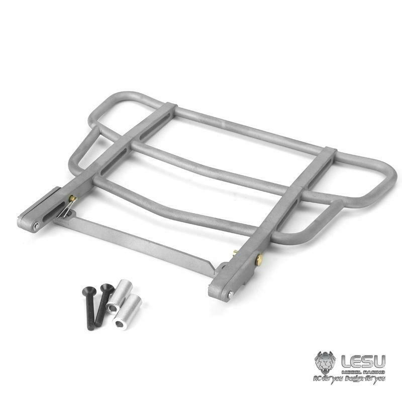 LESU Metal Upgrade Parts Front Bumper DIY for Highline 3363 1851 Radio Controlled Tractor Truck RC Cars DIY Vehicles Model