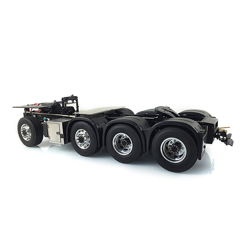 1/14 LESU 8*8 Heavy-duty Metal Chassis 56352 3363 1851 Remote Control Tractor Truck Model W/ 3 Speed Gearbox Motor Servo Fender