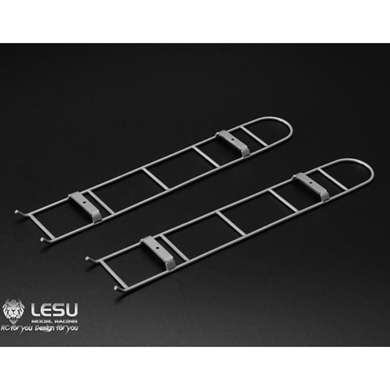LESU 1/14 RC Truck Parts Metal Bucket 560MM Cabin Parts Side Ladder Shelf for Flatbed Truck Dumper Truck DIY Spare Parts