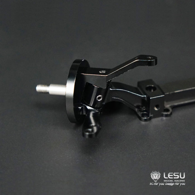 LESU Caster Passive Power-off Metal Front Axle for 1/14 Scale Model Remote Controlled Tractor Truck DIY Spare Parts