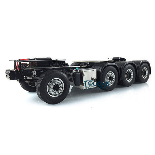 1/14 LESU 8*8 Heavy-duty Metal Chassis 56352 3363 Radio Control Low-top Tractor Truck Model W/ 3 Speed Gearbox Motor Servo Fender