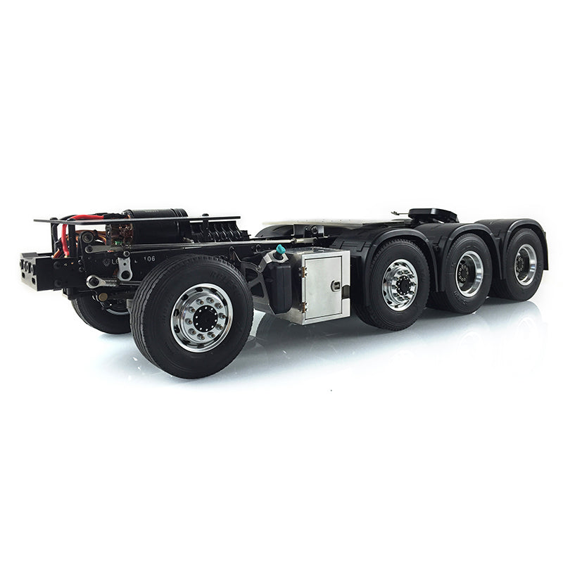1/14 LESU 8*8 Heavy-duty Metal Chassis 56352 3363 1851 Remote Control Tractor Truck Model W/ 3 Speed Gearbox Motor Servo Fender