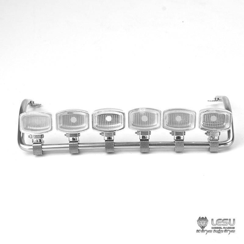 LESU Spotlight Toplight Metal DIY Spare Part Suitable for 1/14 RC DIY Highline 1851 3363 Tractor Truck Model Cars Accessory