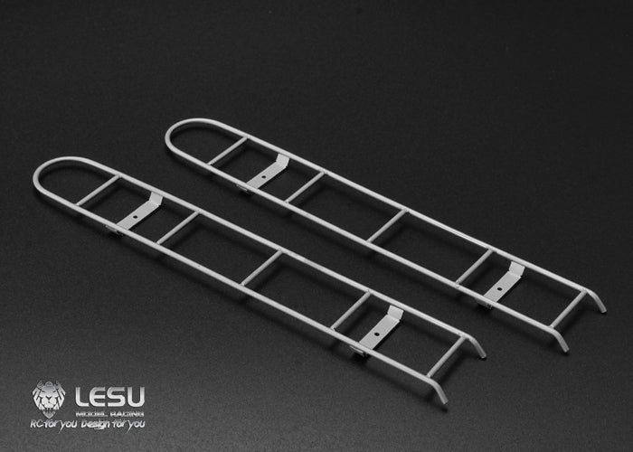 LESU 1/14 RC Truck Parts Metal Bucket 560MM Cabin Parts Side Ladder Shelf for Flatbed Truck Dumper Truck DIY Spare Parts