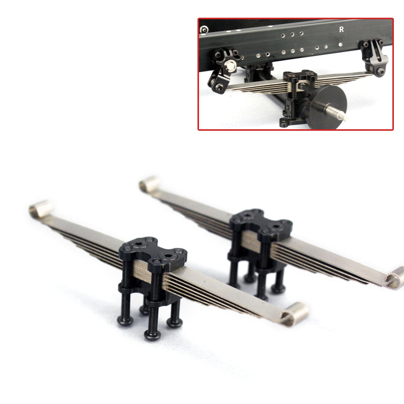 1:14 LESU Straight Plate Front Suspension Set Suitable for RC Power Unpower Front Axle Radio Control Truck Tractor Model