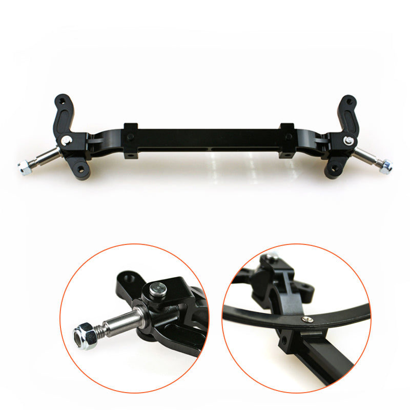 LESU Caster Passive Power-off Metal Front Axle for 1/14 Scale Model Remote Controlled Tractor Truck DIY Spare Parts